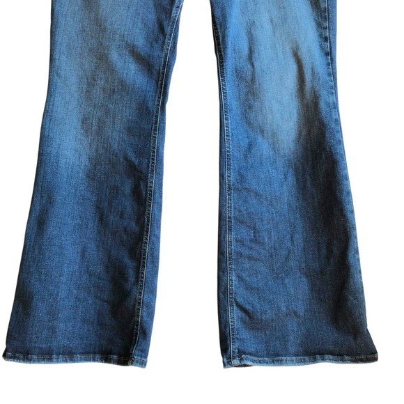 Silver Jeans Most Wanted Flare Max Flex Denim Size 20W - Picture 4 of 13